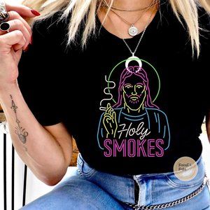 Holy Smokes Jesus Unisex T-shirt